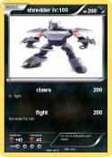 shredder lv:100