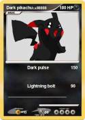 Dark pikachu