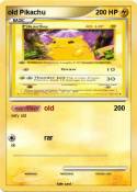 old Pikachu