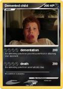 Demented child