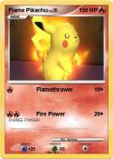 Flame Pikachu