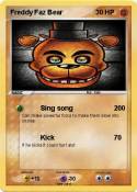 Freddy Faz Bear