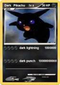 Dark Pikachu lv