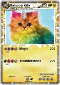 Rainbow kitty