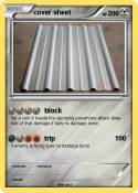 cover sheet