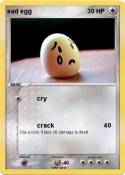 sad egg