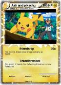 Ash and pikachu