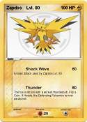 Zapdos Lvl. 80