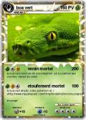 boa vert