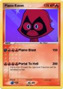 Flame Raven