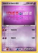 love it or list