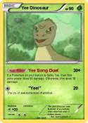 Yee Dinosaur