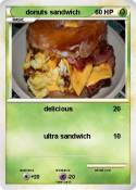 donuts sandwich
