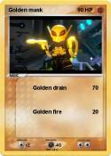 Golden mask