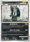 died man skull