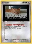 Boredom