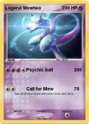 Legend Mewtwo