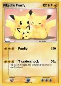 Pikachu Family
