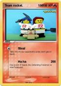 Team rocket.