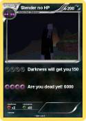 Slender no HP