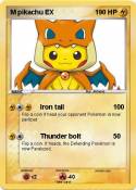 M pikachu EX