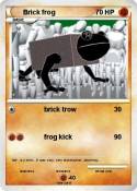 Brick frog