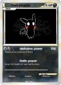 Dark picachu