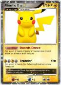 Pikachu X