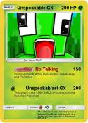 Unspeakable