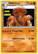 Griffe en fer