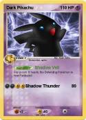 Dark Pikachu