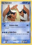 Icy charizard