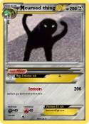 cursed thing