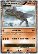 Giganotosaurus