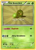 Kiwi Bomb Bird