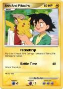 Ash And Pikachu