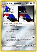 a gun how cute