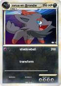 zorua en @rondw