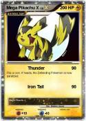 Mega Pikachu X