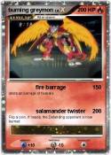 burning greymon