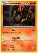 the destroyer