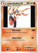 mega blaziken