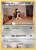 Dancing cat