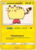 pusheen picachu