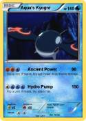Aqua's Kyogre