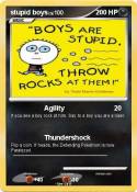 stupid boys