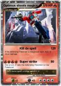 Optimus shoots