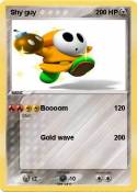 Shy guy
