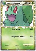 mega bulbasaur