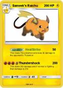 Sameek's Raichu